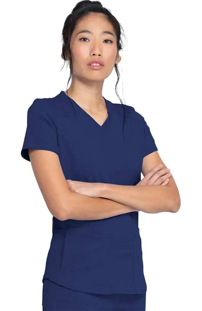 Dickies Balance Women's Knitted Panel Scrub Top DK875